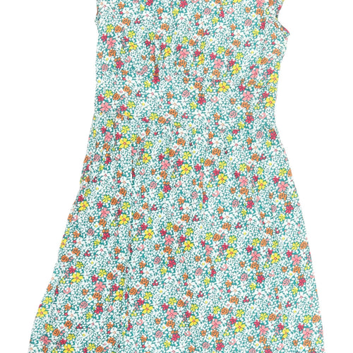 Seasalt Women's Floral A-Line Dress, Multicoloured, Size 12