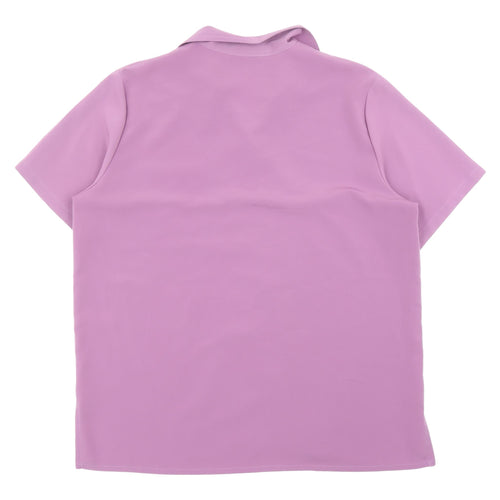 Holmeswood Women's Purple Button-Up Shirt - Size 18