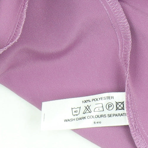 Holmeswood Women's Purple Button-Up Shirt - Size 18