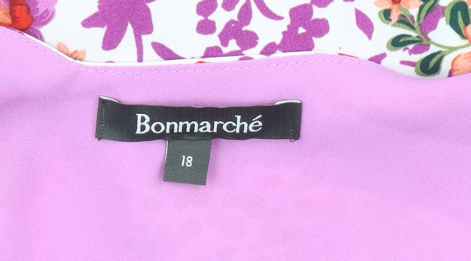 Bonmarché Women's Floral Camisole Tank - Size 18