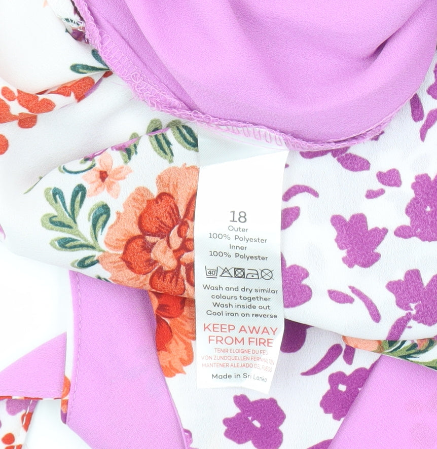 Bonmarché Women's Floral Camisole Tank - Size 18