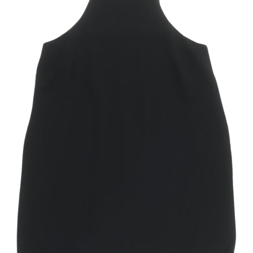 New Look Women's Black Tank Top Size 8