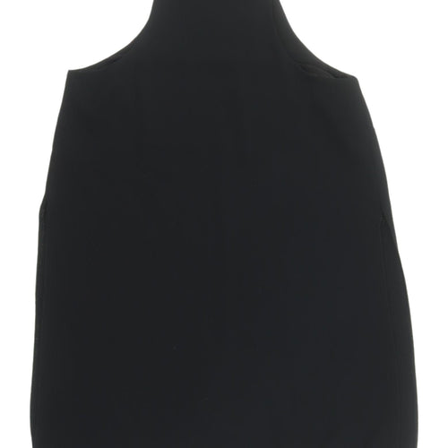 New Look Women's Black Tank Top Size 8