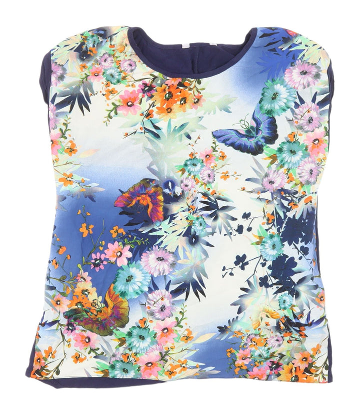 Red Herring Women's Multicolour Floral Blouse Size 8
