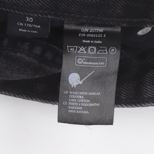 Monki Black Straight Fit Women's Jeans Size 12