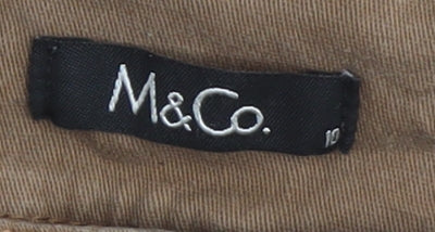 M&Co Women's Brown Straight Jeans Size 12