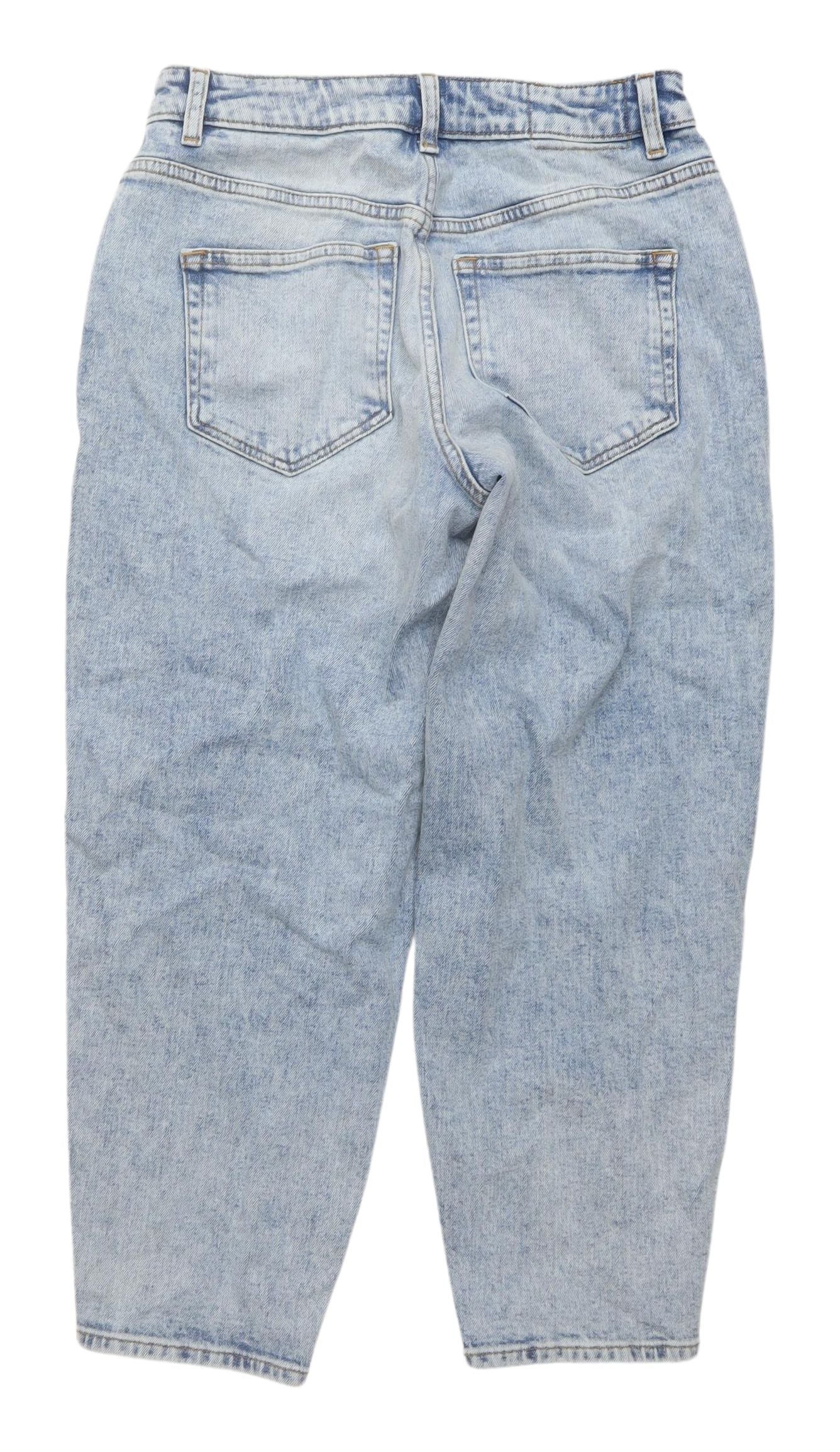 M&S Women's Blue Mom Jeans, Size 10 Petites