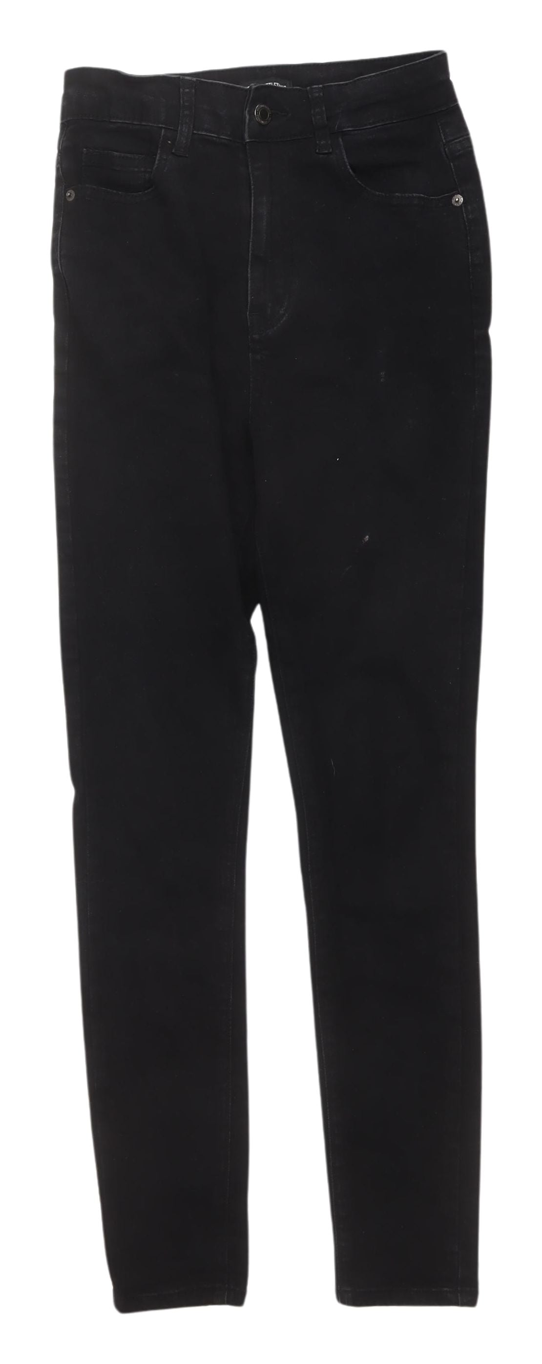 PrettyLittleThing Women's Black Skinny Jeans Size 8