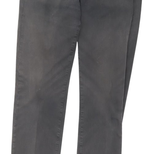 Gant Mens Grey Straight Jeans W34 L34 Regular Fit