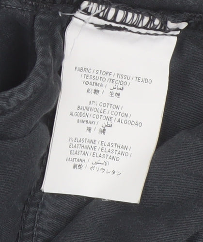 Gant Mens Grey Straight Jeans W34 L34 Regular Fit