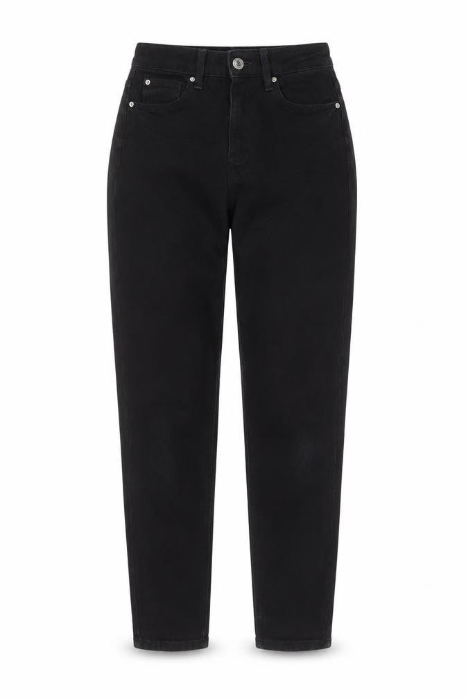 Front view of Marks & Spencer Women's Black Regular Jeans - UK 6