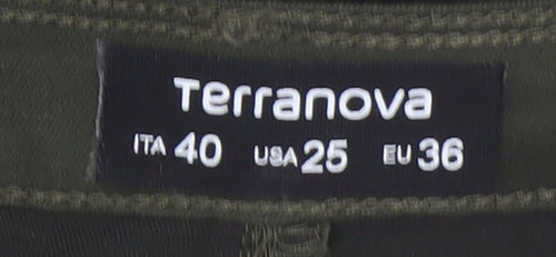 Terranova Women's Green Skinny Jeans Size 8 Slim Fit