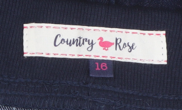 Country Rose Women's Blue Denim Jeggings Size 16