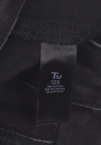 TU Women's Black Skinny Jeans Size 12