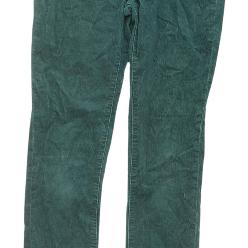 Seasalt Cornwall Women's Green Corduroy Trousers Size 8