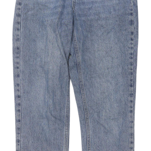 Topshop Women's Blue Mom Jeans Size 8