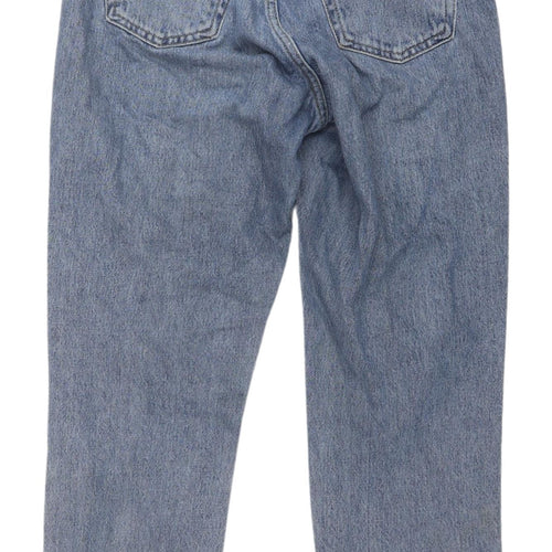 Topshop Women's Blue Mom Jeans Size 8