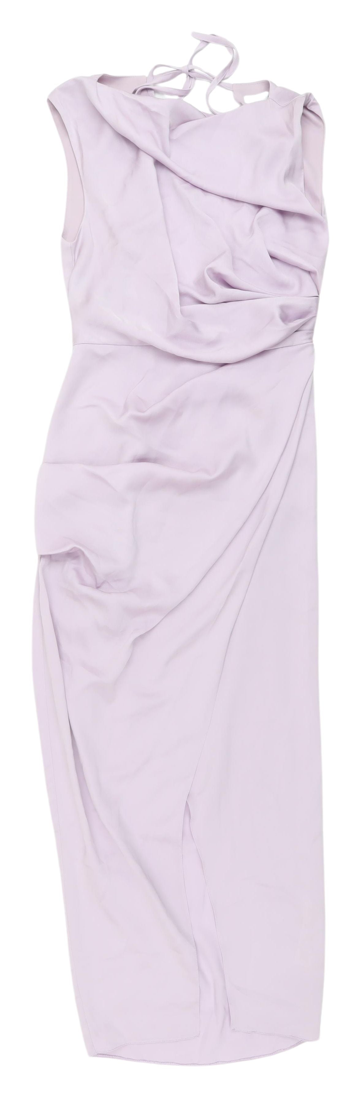 ASOS Pink Sleeveless Dress Size 8 New Elegant Women