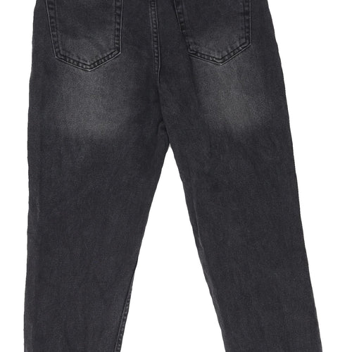 Don't Think Twice Women's Black Straight Jeans Size 8