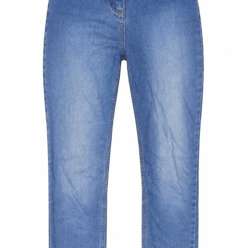 Denim Women's Blue Straight Leg Cotton Denim Jeans Size 12
