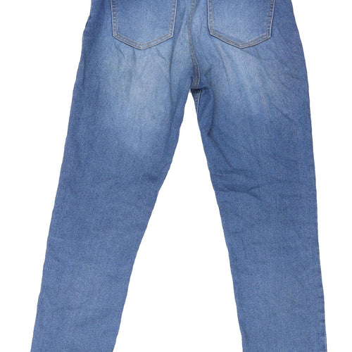 Denim Women's Blue Straight Leg Cotton Denim Jeans Size 12