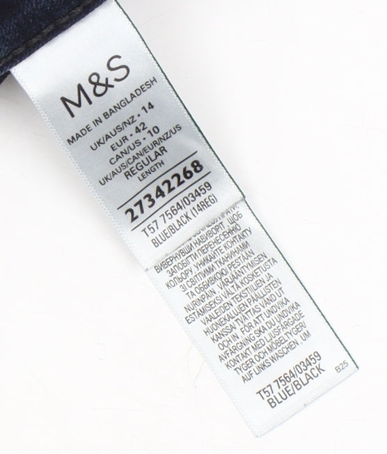 Marks and Spencer Women’s Blue Slim Jeans Size 14