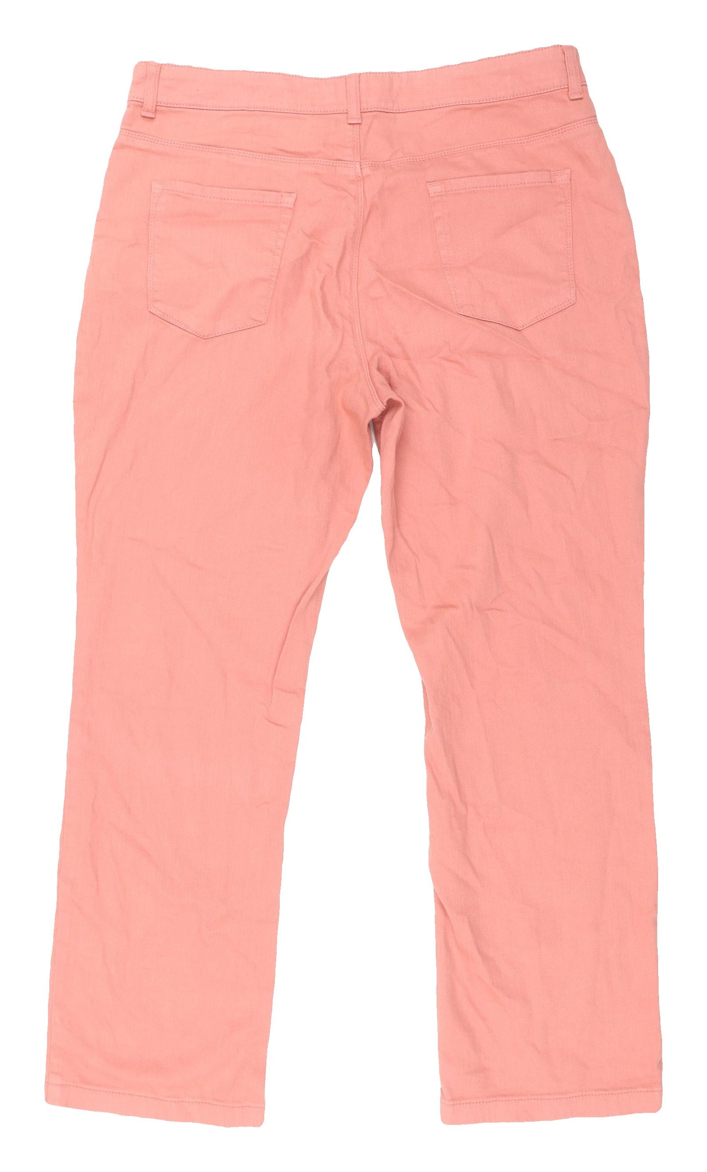 Marks and Spencer Women's Pink Regular Fit Jeans Size 14