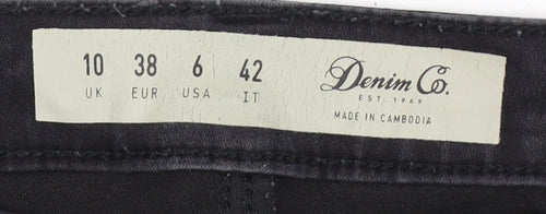 Denim Co. Women's Black Skinny Jeans Size 10