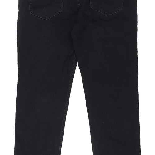 Zara Women's Black Straight Jeans Size 2