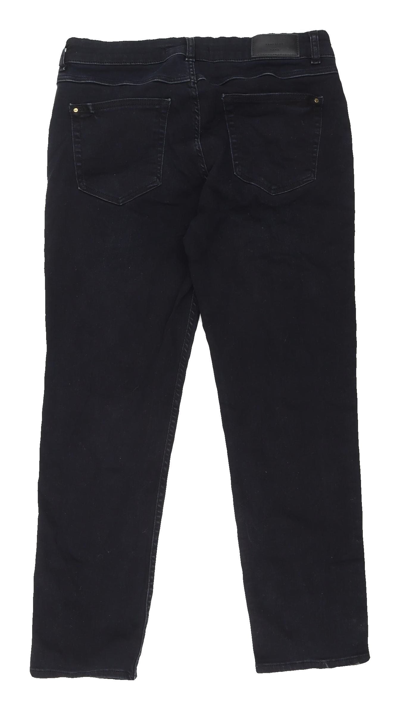 Zara Women's Black Straight Jeans Size 2