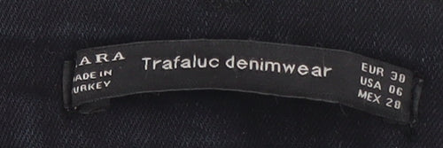 Zara Women's Black Straight Jeans Size 2