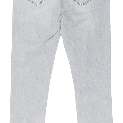 River Island Women's Grey Skinny Jeans Size 14