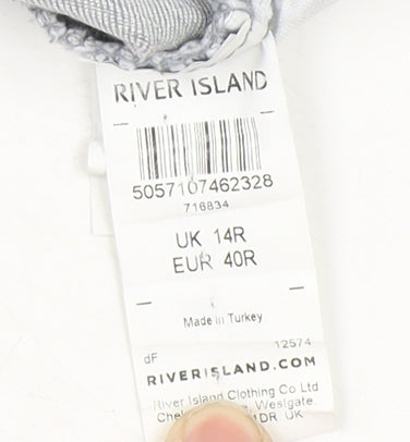 River Island Women's Grey Skinny Jeans Size 14