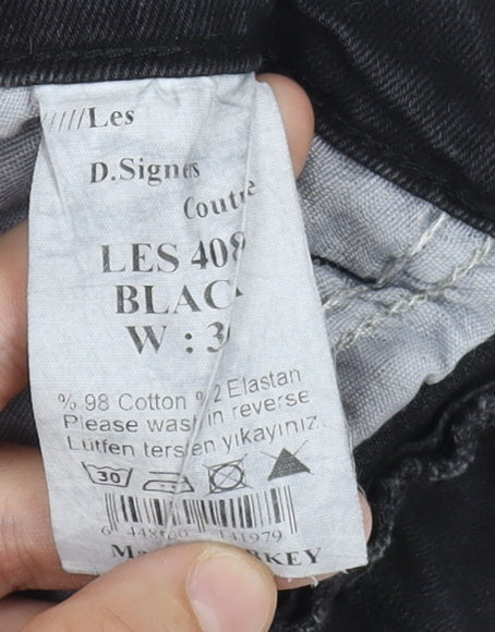 Les D.Signers Women's Black Skinny Jeans 31