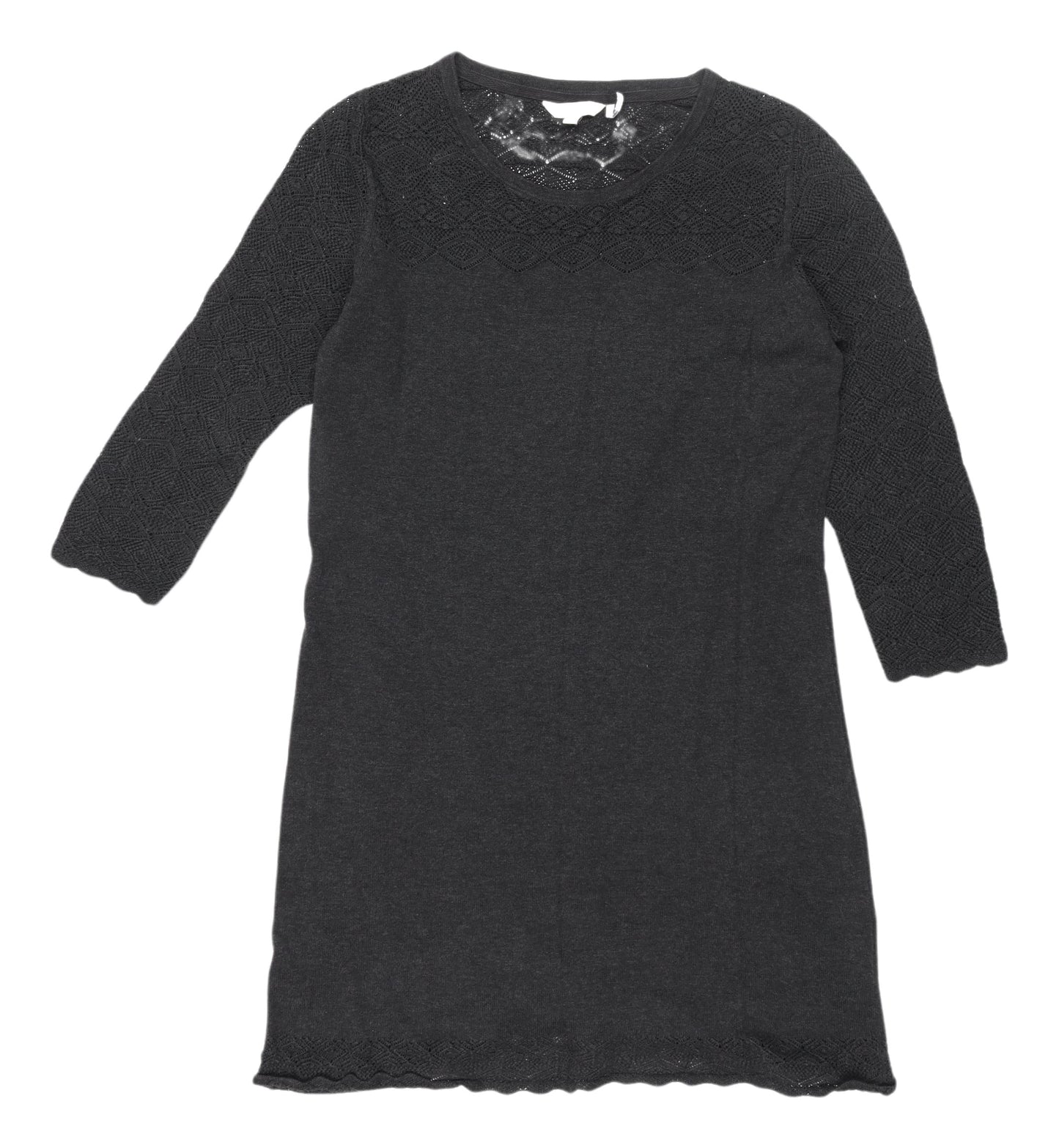 FatFace Women's Black Tunic Jumper Size 10