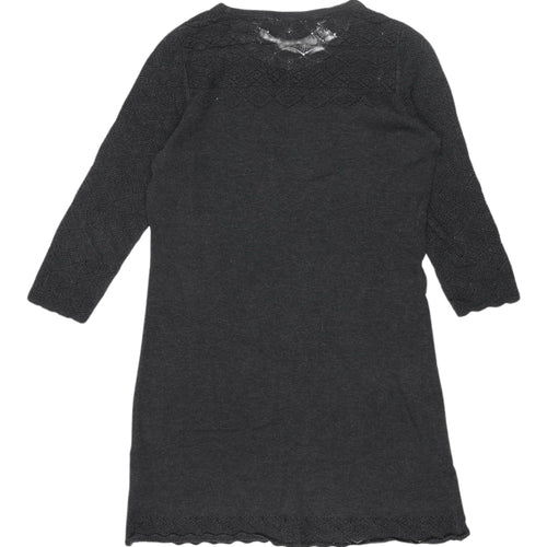 FatFace Women's Black Tunic Jumper Size 10