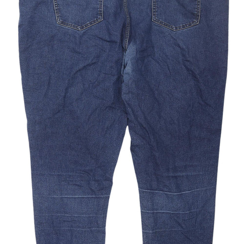 New Look Women's Plus Size Blue Skinny Jeans