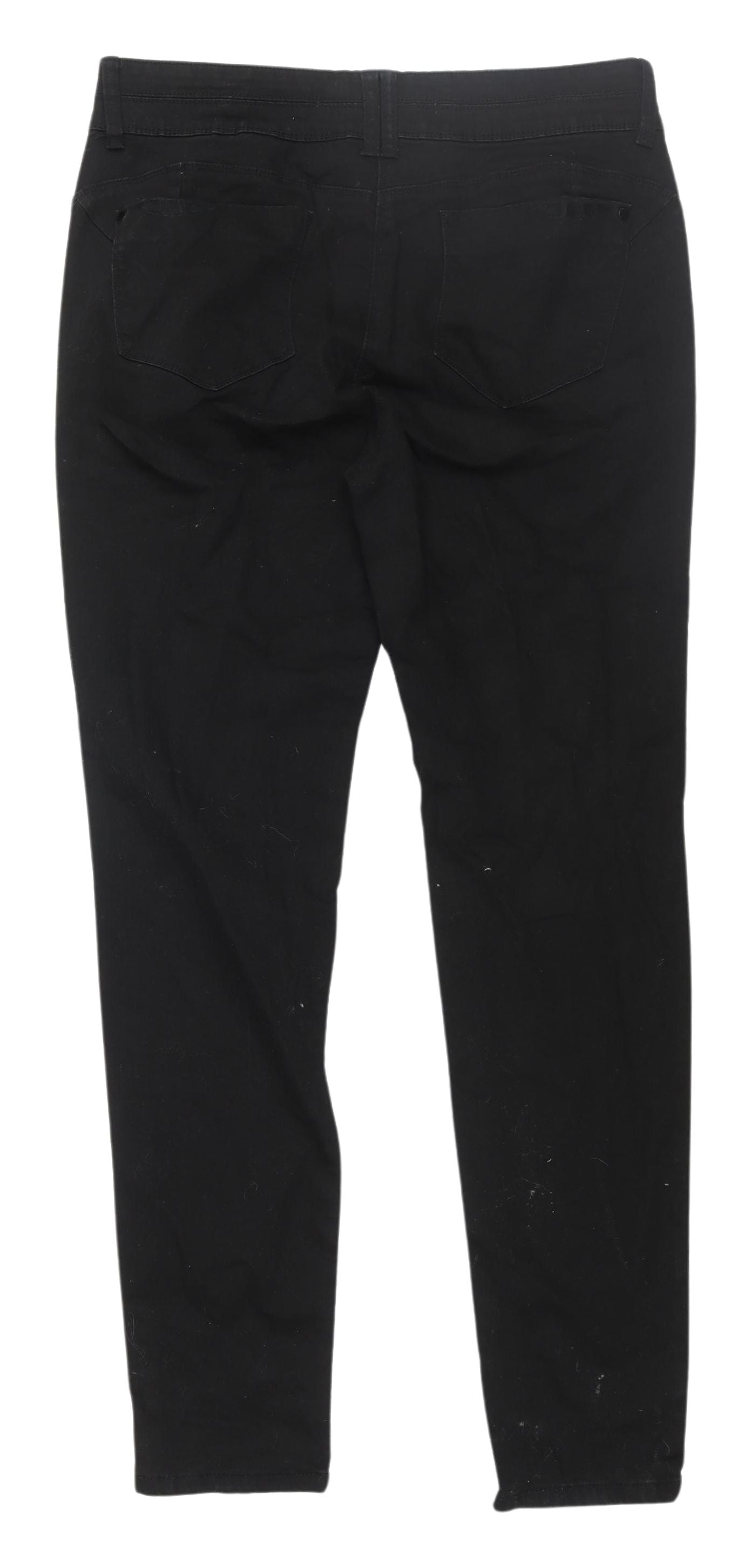 Next Women's Black Skinny Jeans Size 16 High Rise