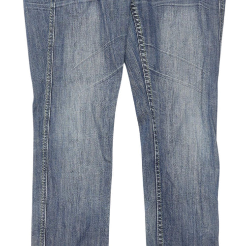 George Women's Blue Straight Jeans Size 12