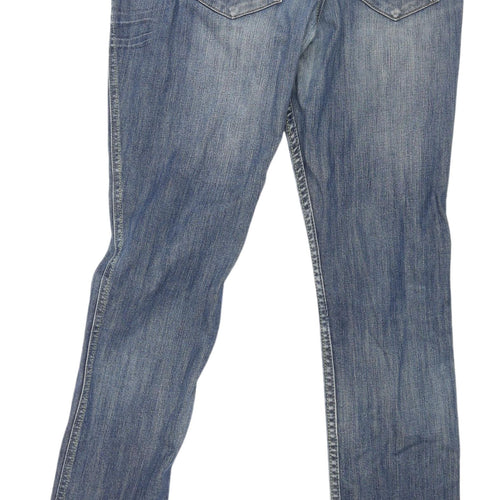 George Women's Blue Straight Jeans Size 12