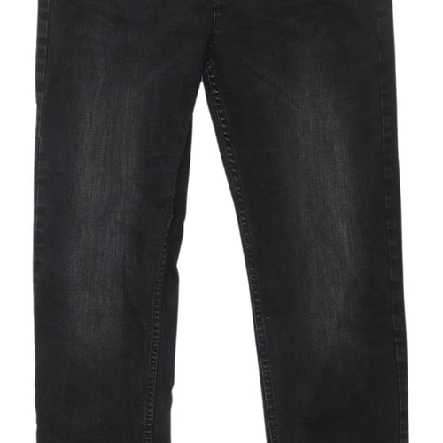 Marks and Spencer Women's Black Straight Jeans Size 16
