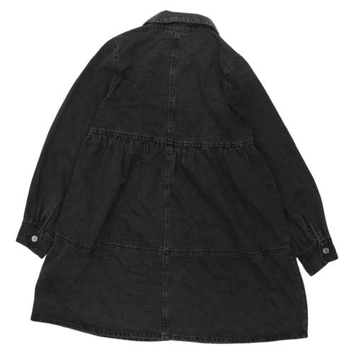 denim co. Women's Black Shirt Dress, Size 10