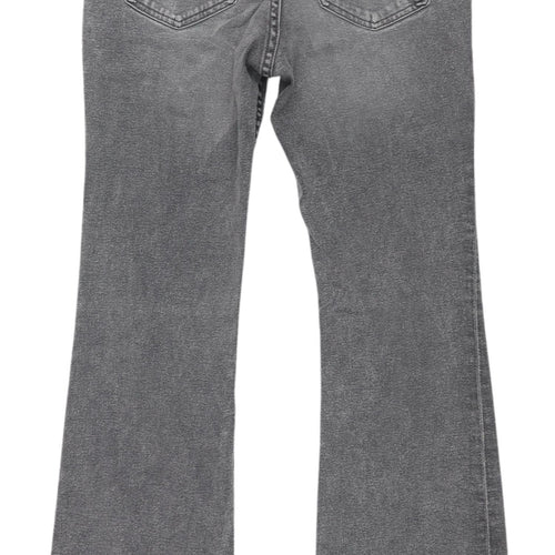 H&M Women's Grey Flared Jeans Size 12