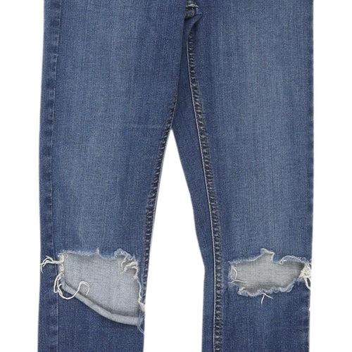 Topshop Women’s Blue Skinny Jeans, Size 25