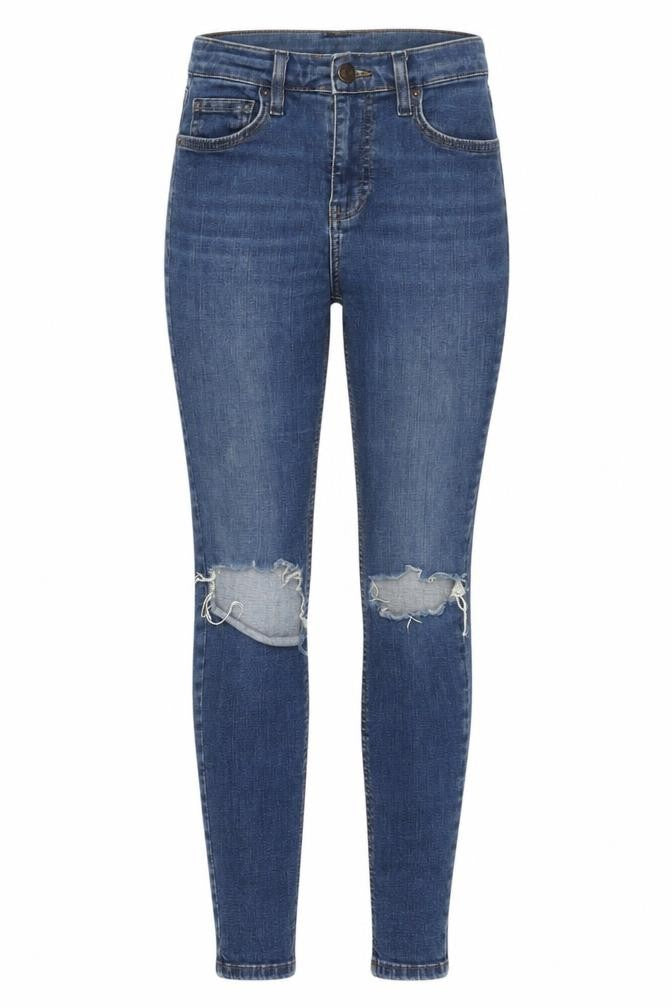 Topshop Women’s Blue Skinny Jeans, Size 25