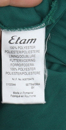 Etam Women's Green Camisole Tank Top Size 14