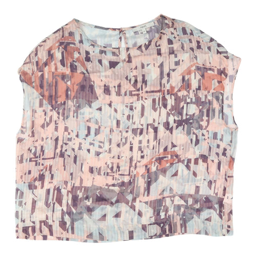 Next Women's Multicoloured Geometric Blouse UK 20