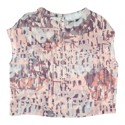 Next Women's Multicoloured Geometric Blouse UK 20