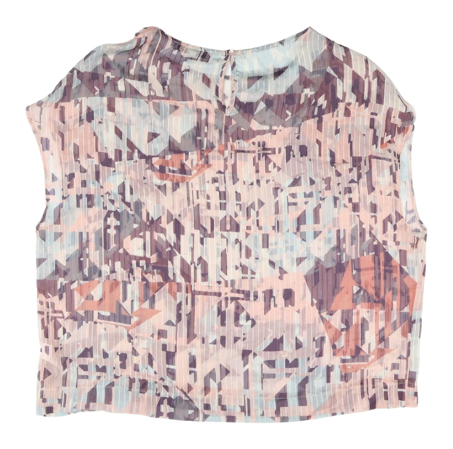 Next Women's Multicoloured Geometric Blouse UK 20