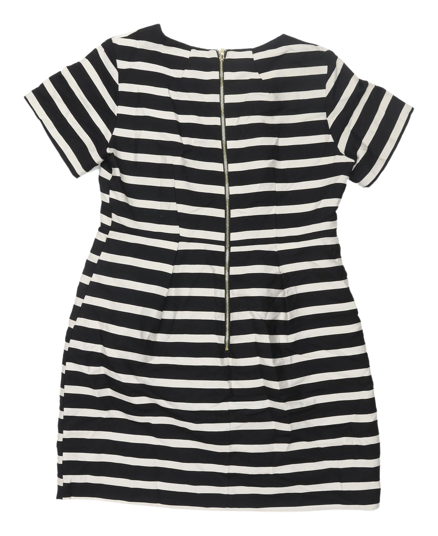 H&M Women's Striped Knee Length Shift Dress